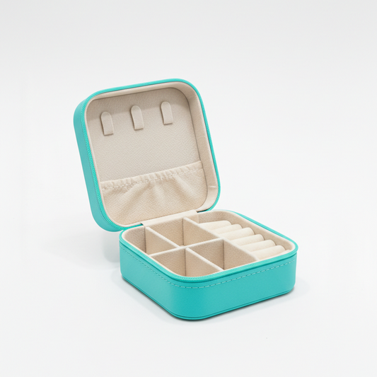 Mini Jewellery Organiser -  Turquoise