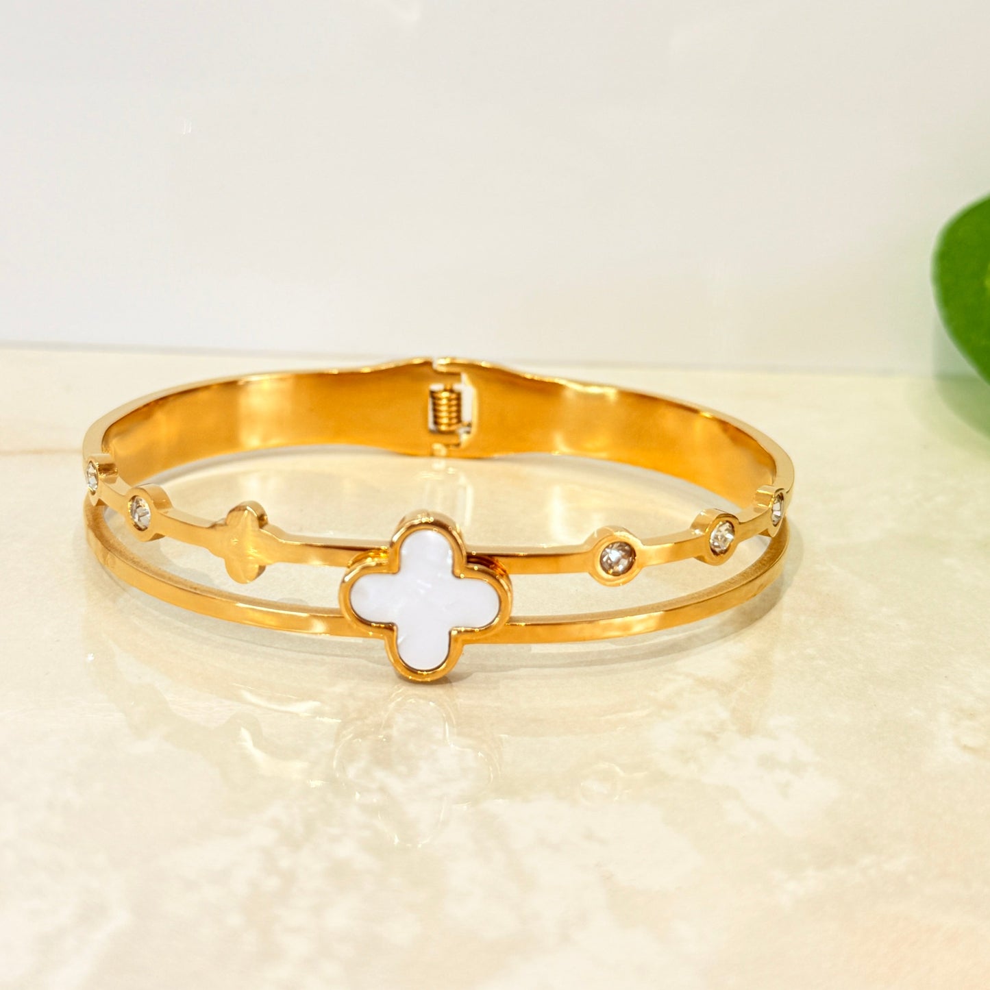 Lustra Diamond Bracelet - Anti Tarnish