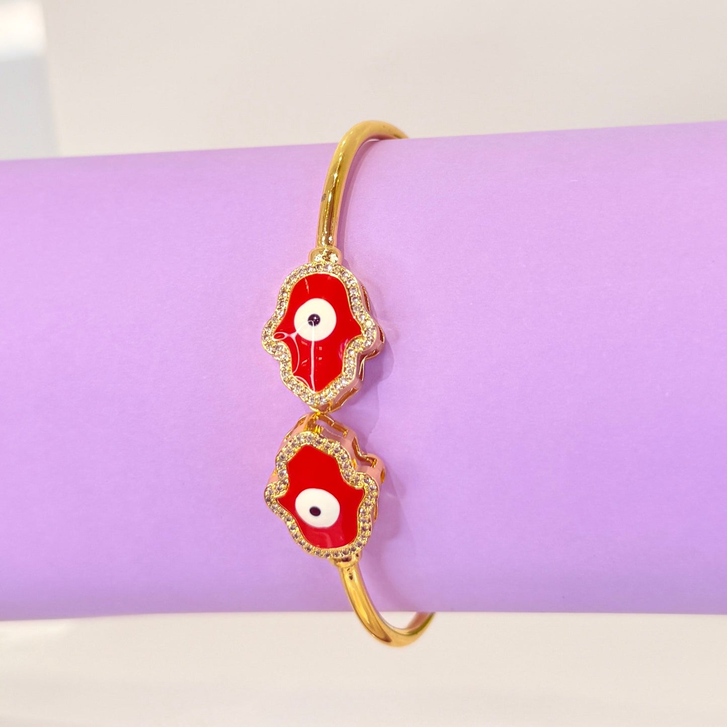 Red Evil Eye Anti Tarnish Bracelet