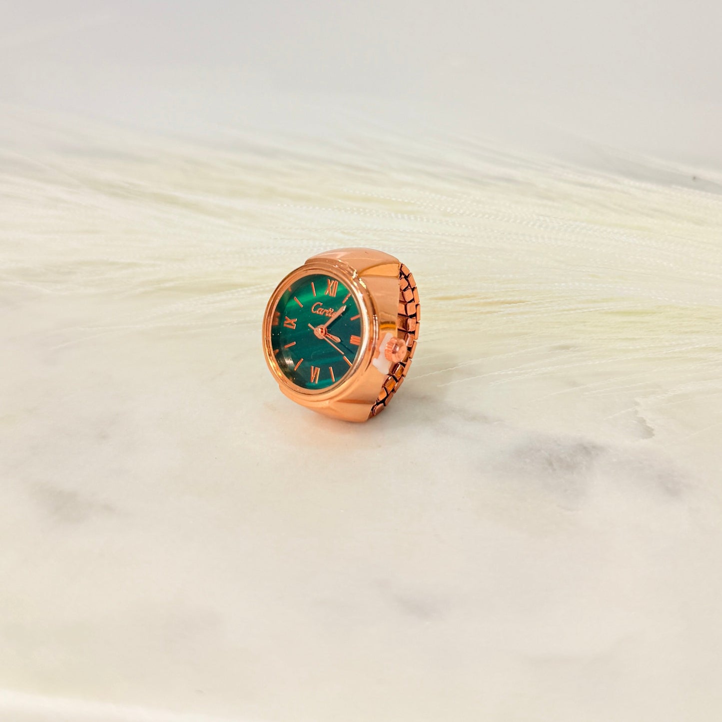 Rosegold Ring Watch