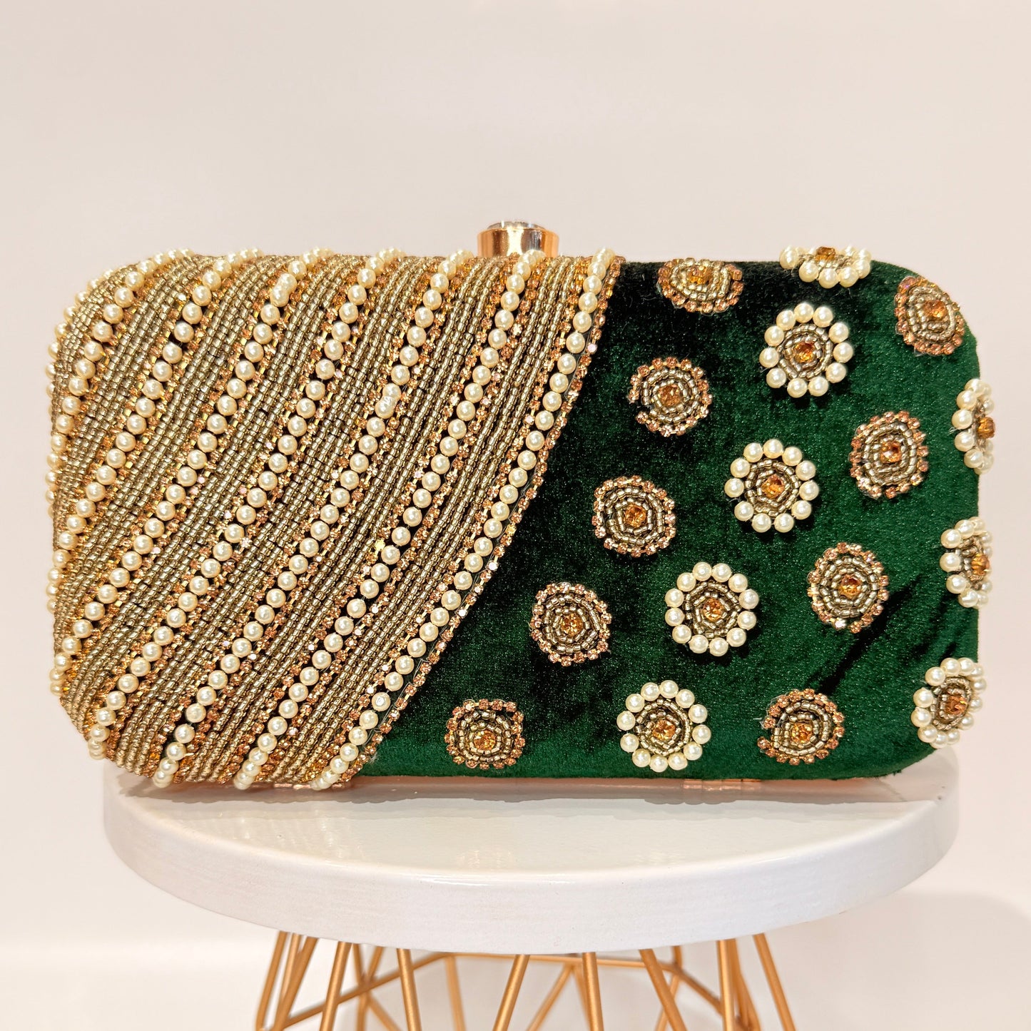 Muskan Clutch - Green