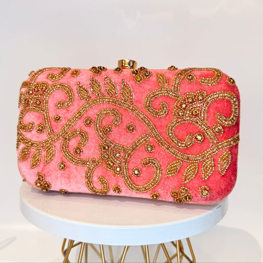 Alia Clutch - pink