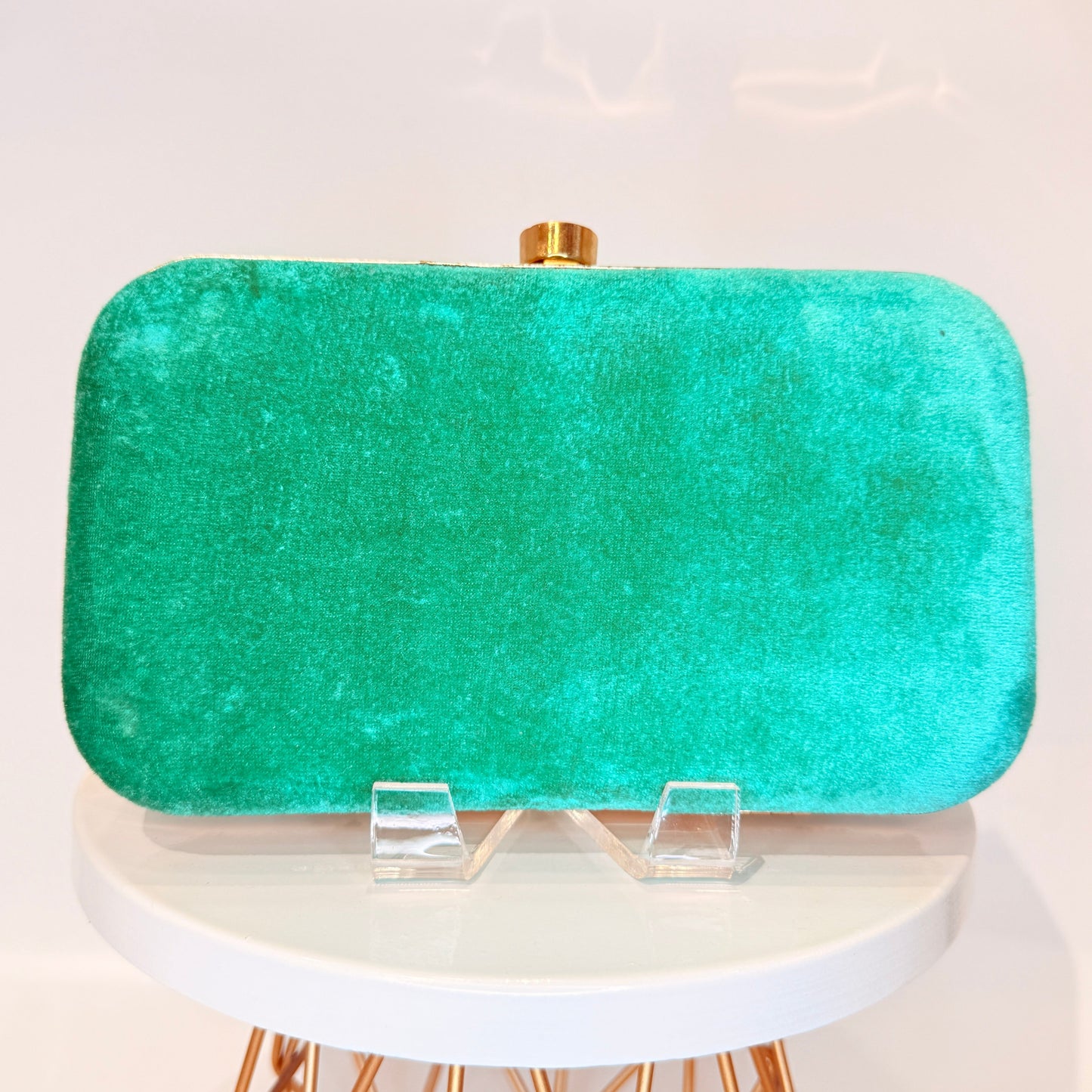 Zerina Clutch - Sea Green