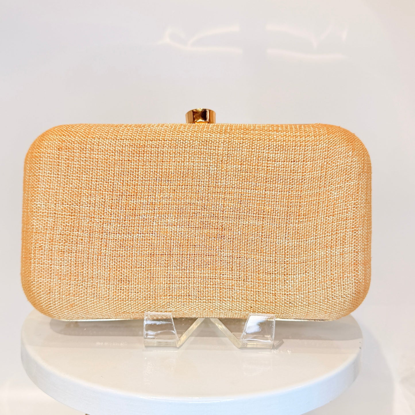 Ivara Tassel Clutch - Golden