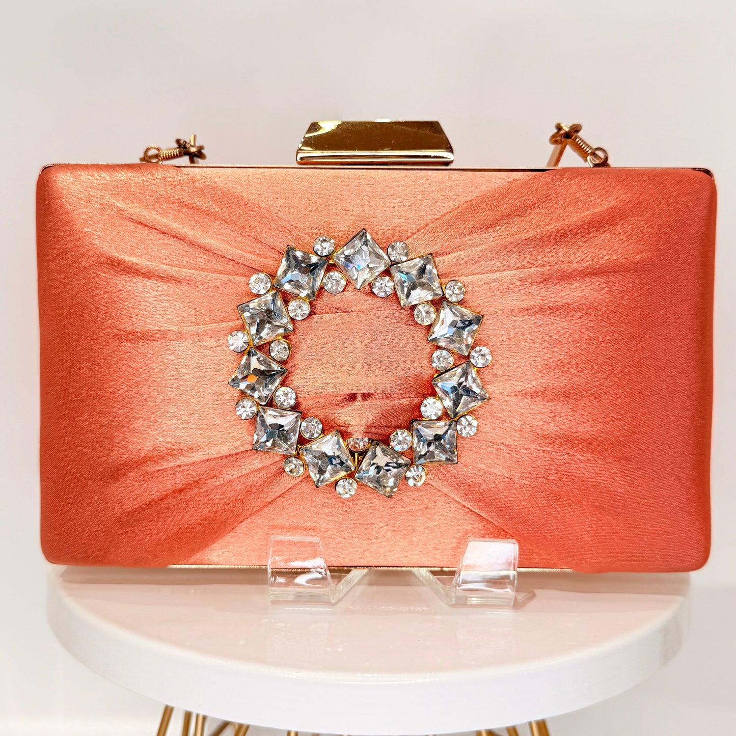 Maria Clutch - Peach