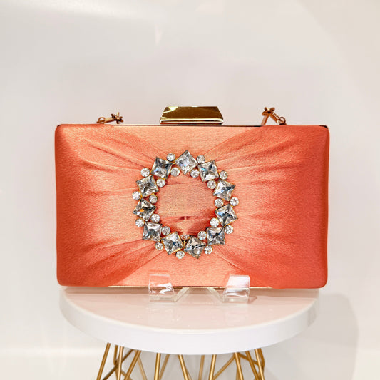 Maria Clutch - Peach