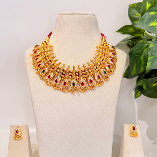 Peshwika Thushi Necklace