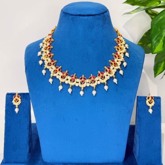 Vasudha Pearl Necklace