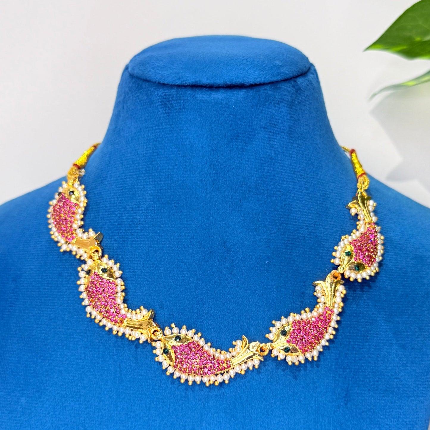 Matsya Pearl Neckace