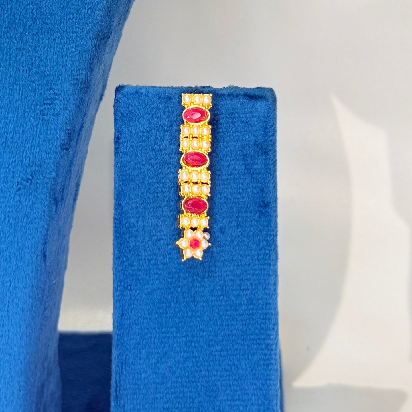 Sajiri Pearl Necklace - Red