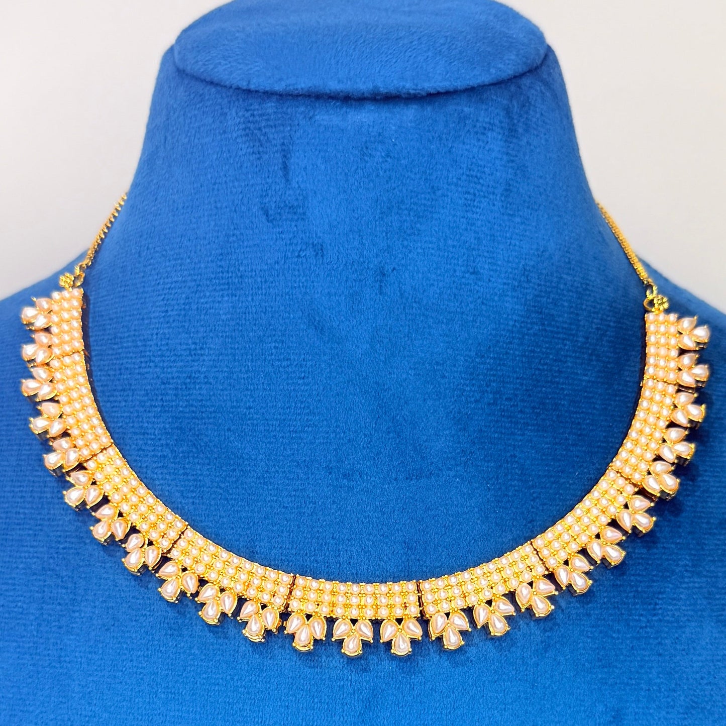 Gauri Pearl Necklace - White