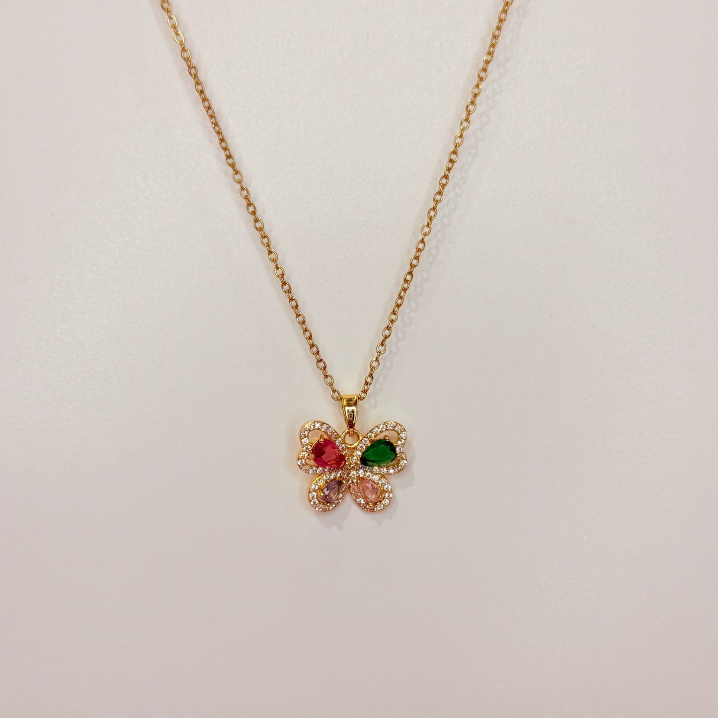 Butterfly Pendant Necklace