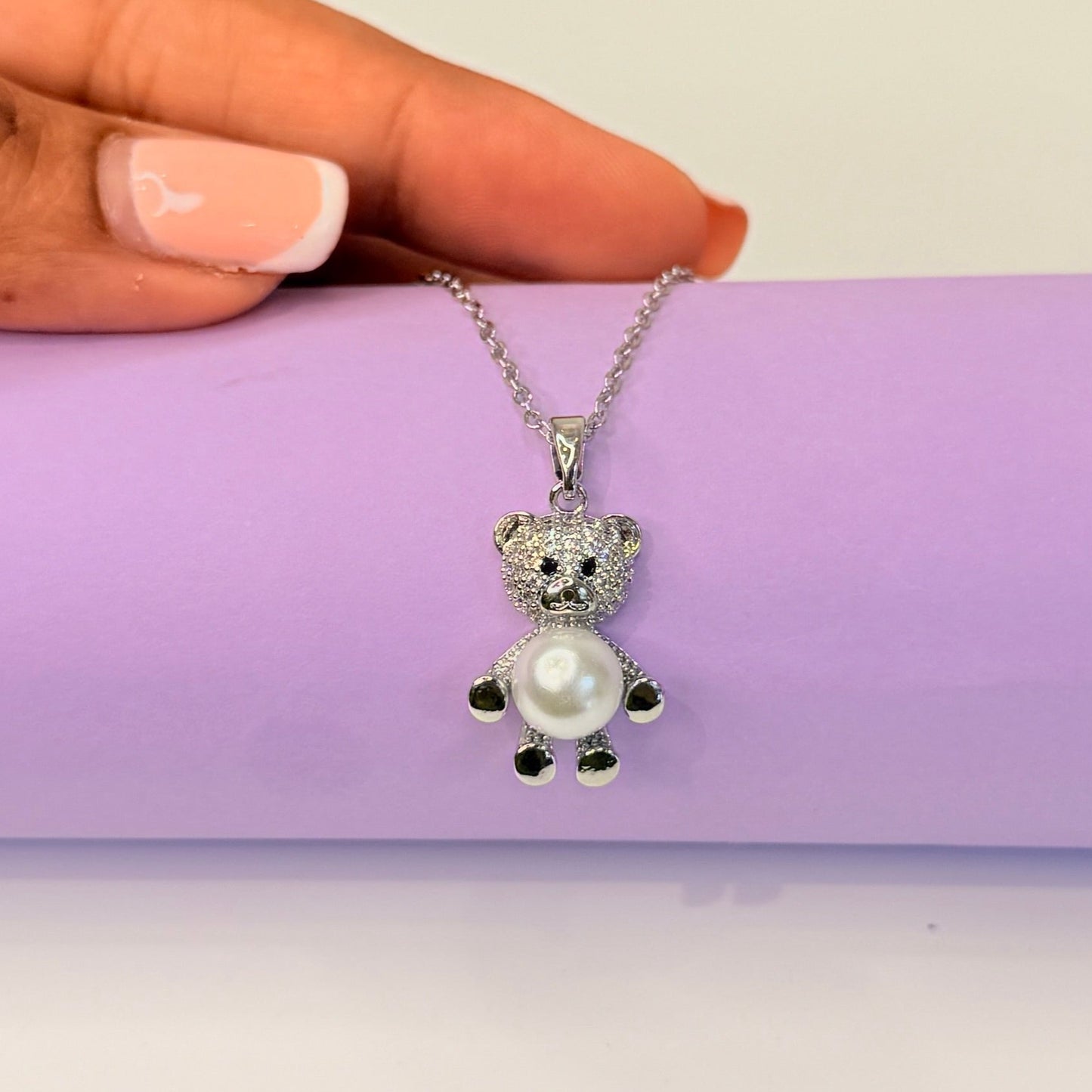 Teddy Pendant Necklace