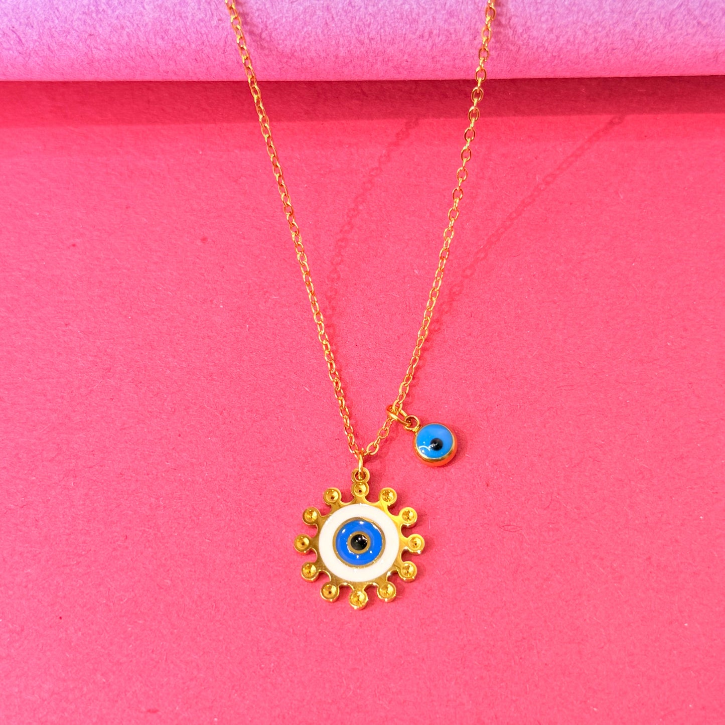 Evil eye charm Pendant Necklace