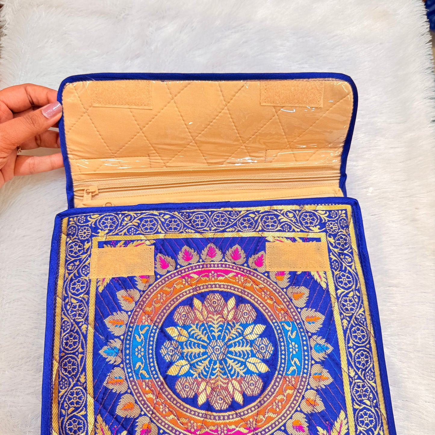 Divya Jewelry Orgainser - Blue