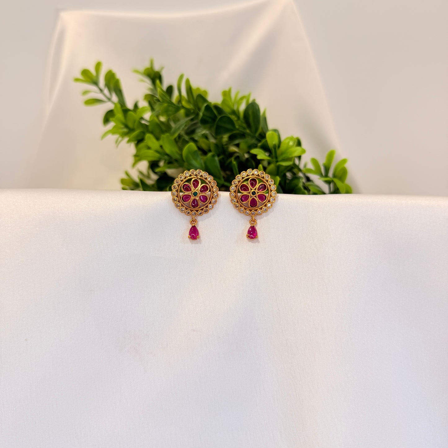 Pink Matte Studs