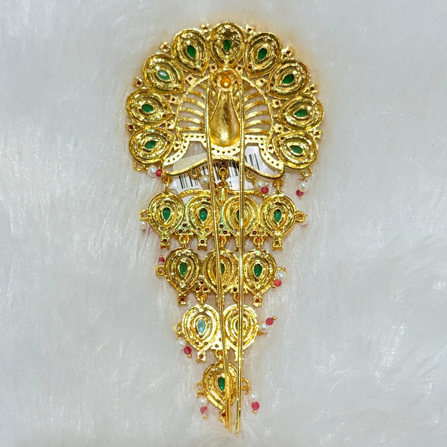 Hair Brooch with Pearls HA124