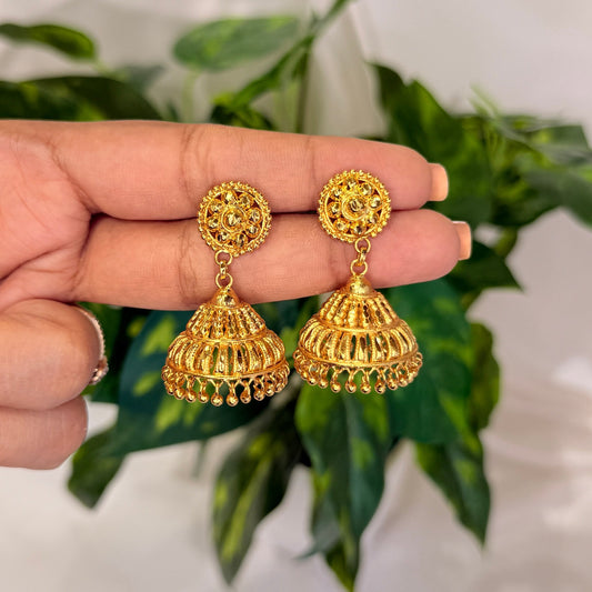 Nandini Golden Jhumka