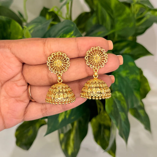 Myra Golden Jhumka