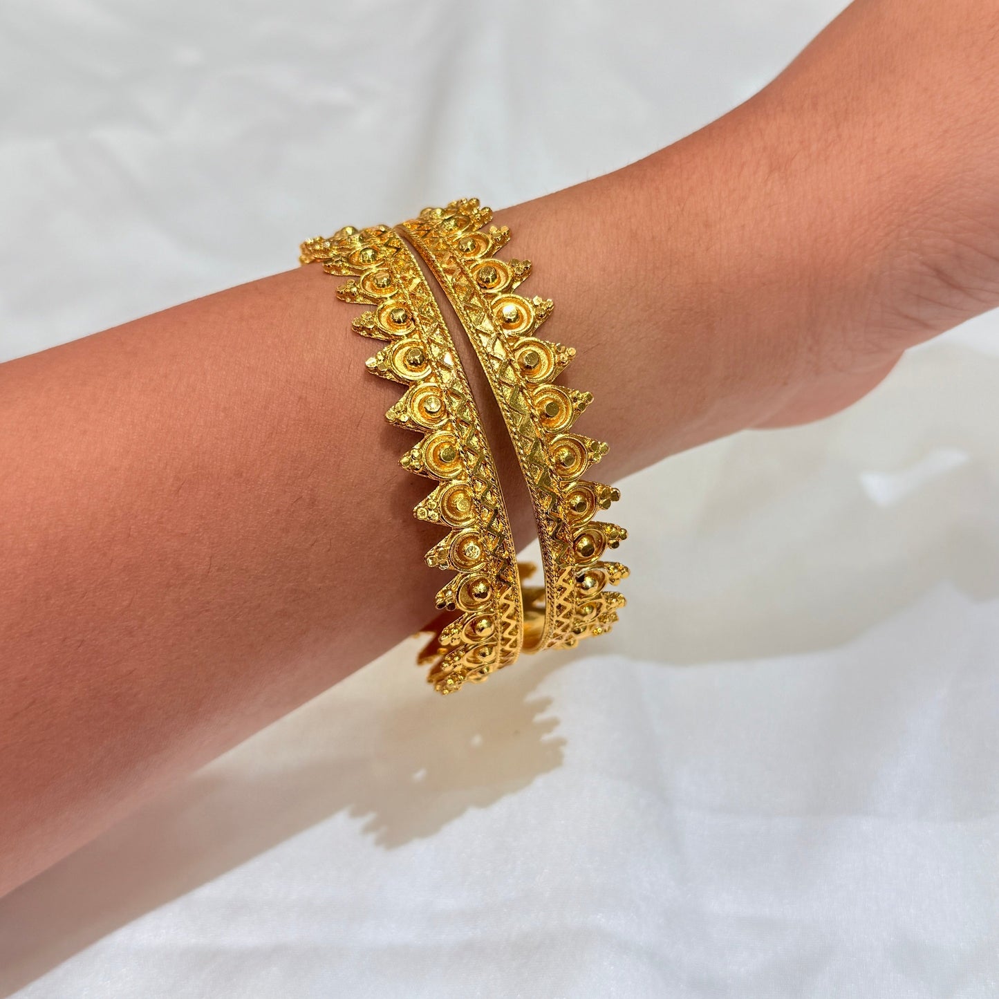 Anagha Pichodi Golgen Bangle