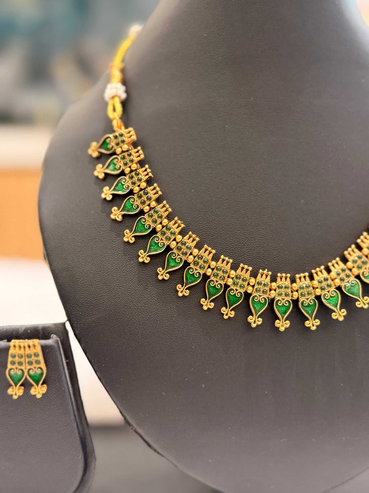 Green Palakka Necklace