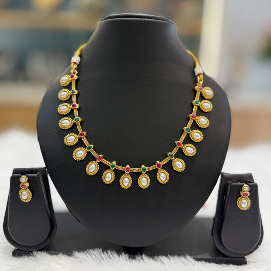 Pearl Golden Necklace