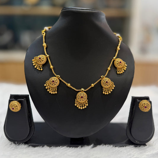 Antique Ruby Necklace