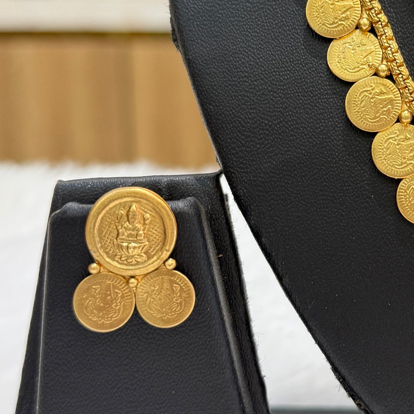 Double Layer Lakshmi Coin Necklace