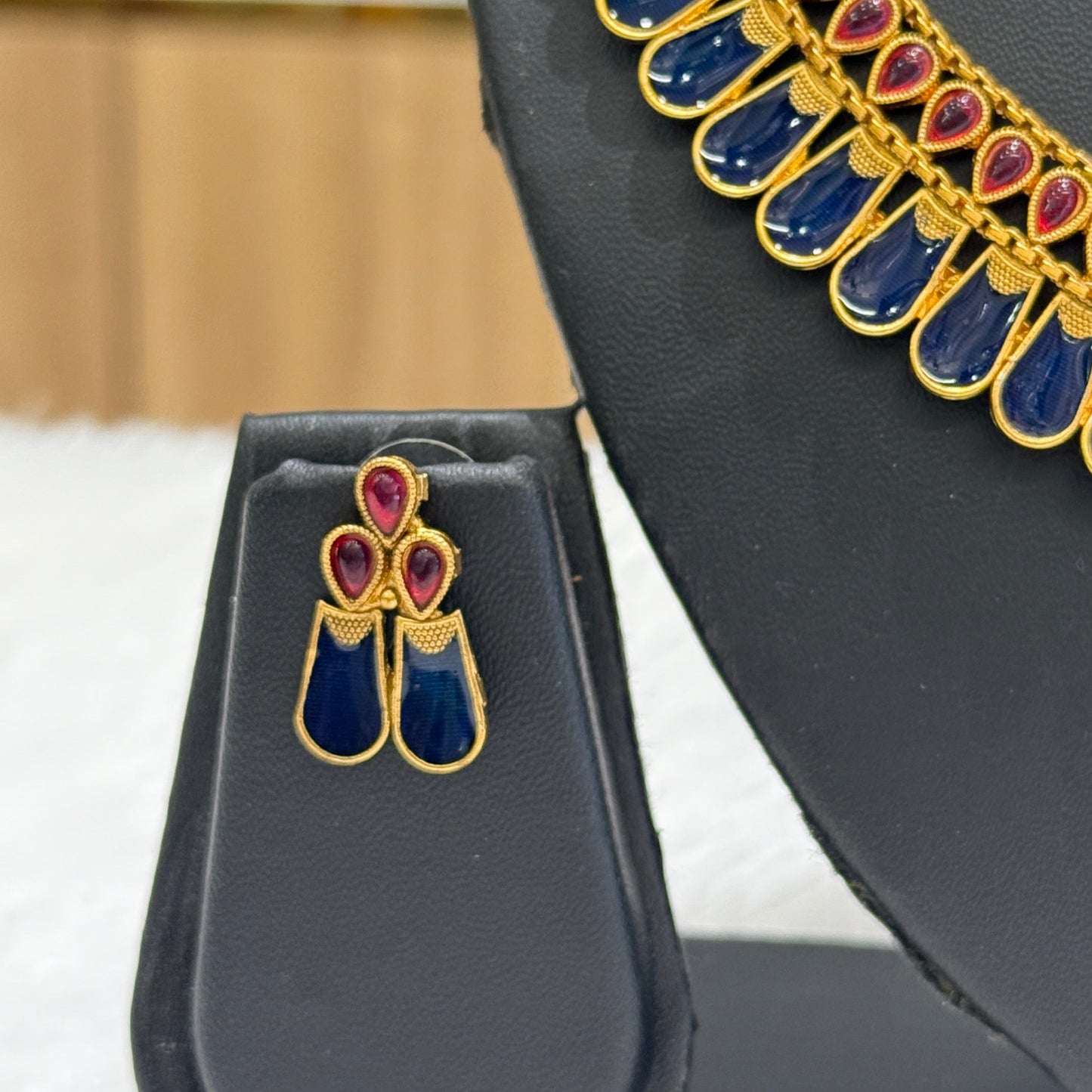 Blue Palakka Necklace