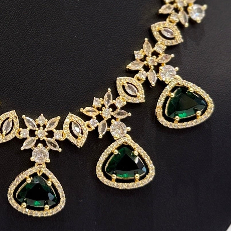 AD Necklace - Emerald Green
