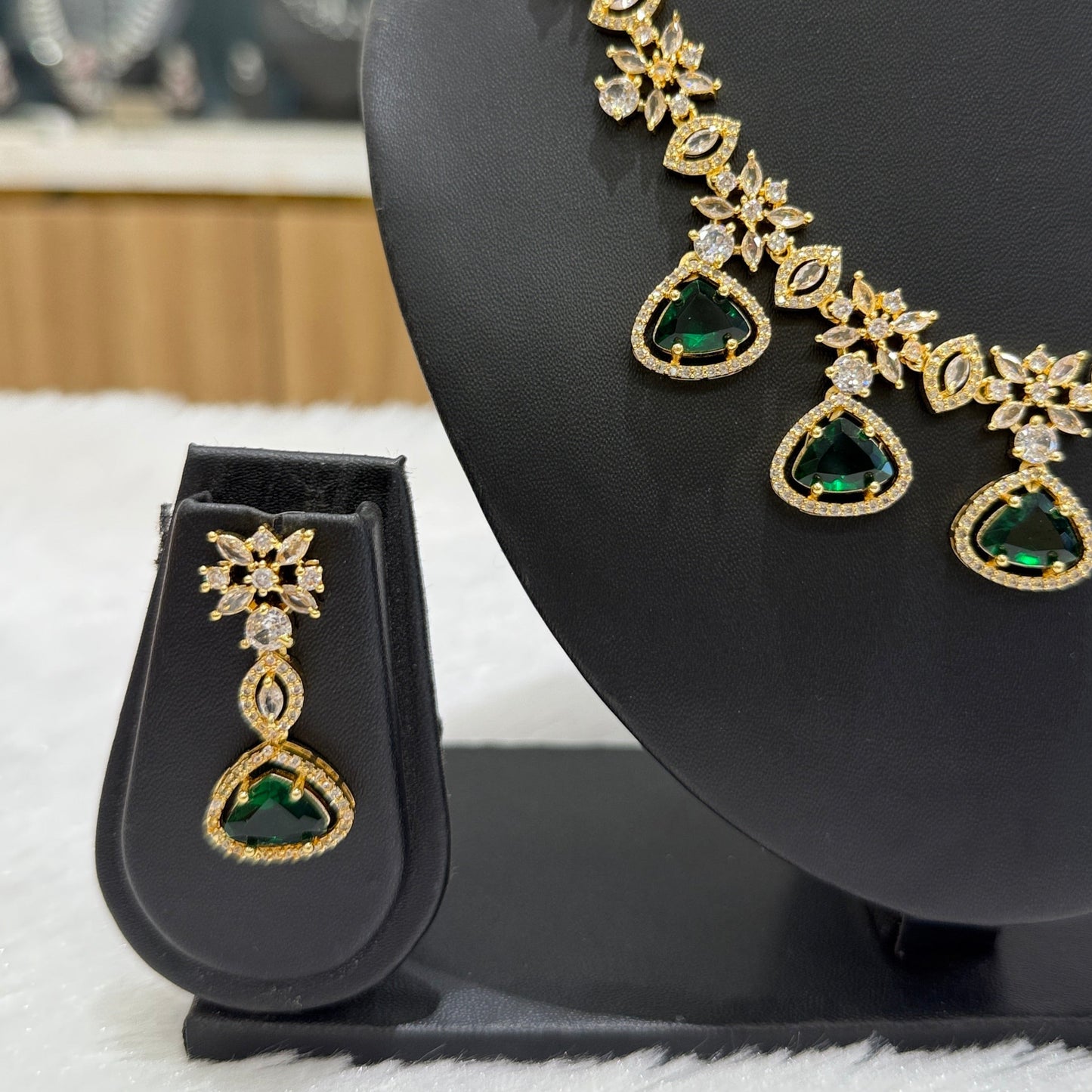 AD Necklace - Emerald Green