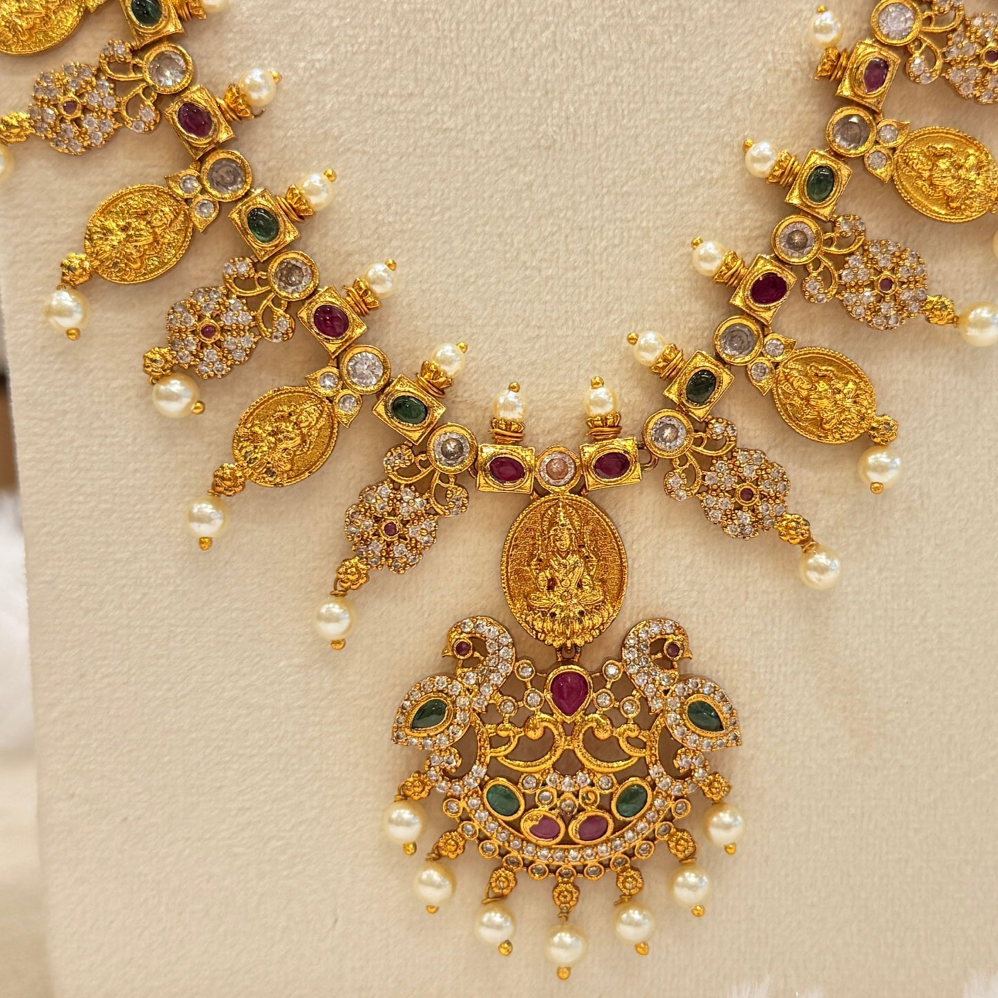 Vaidehi Lakshmi Coin Necklace