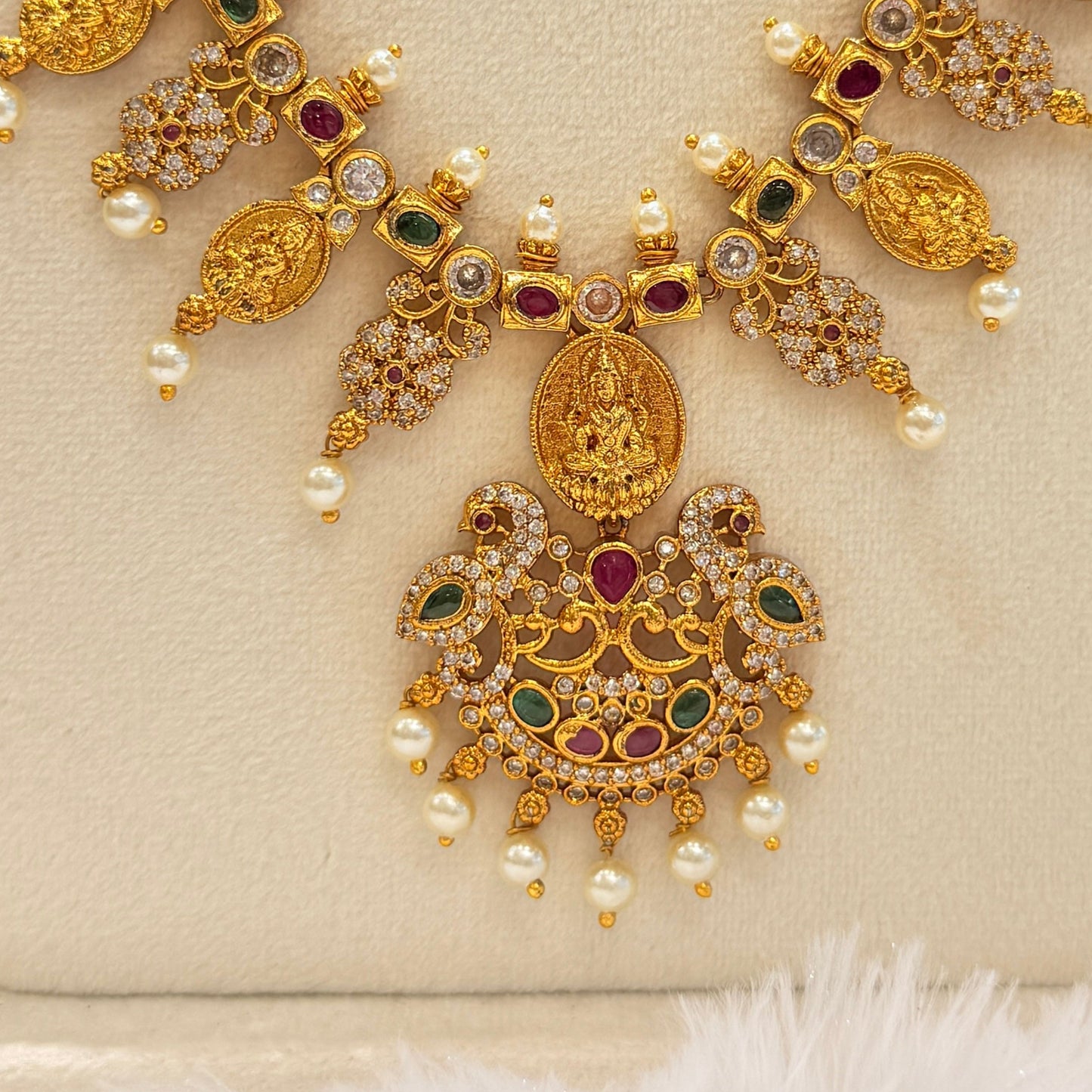 Vaidehi Lakshmi Coin Necklace