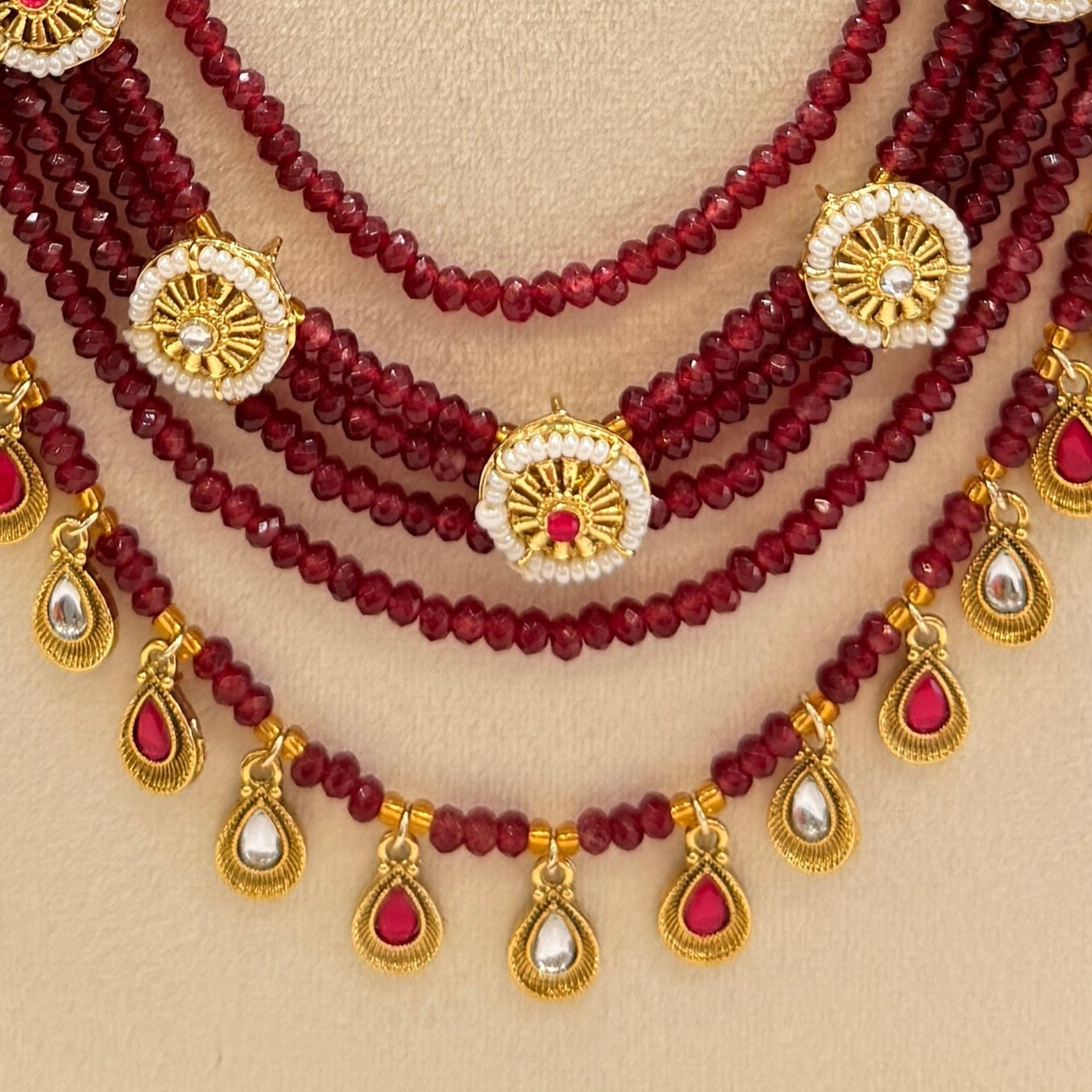 Padmaja Multi Layer Necklace