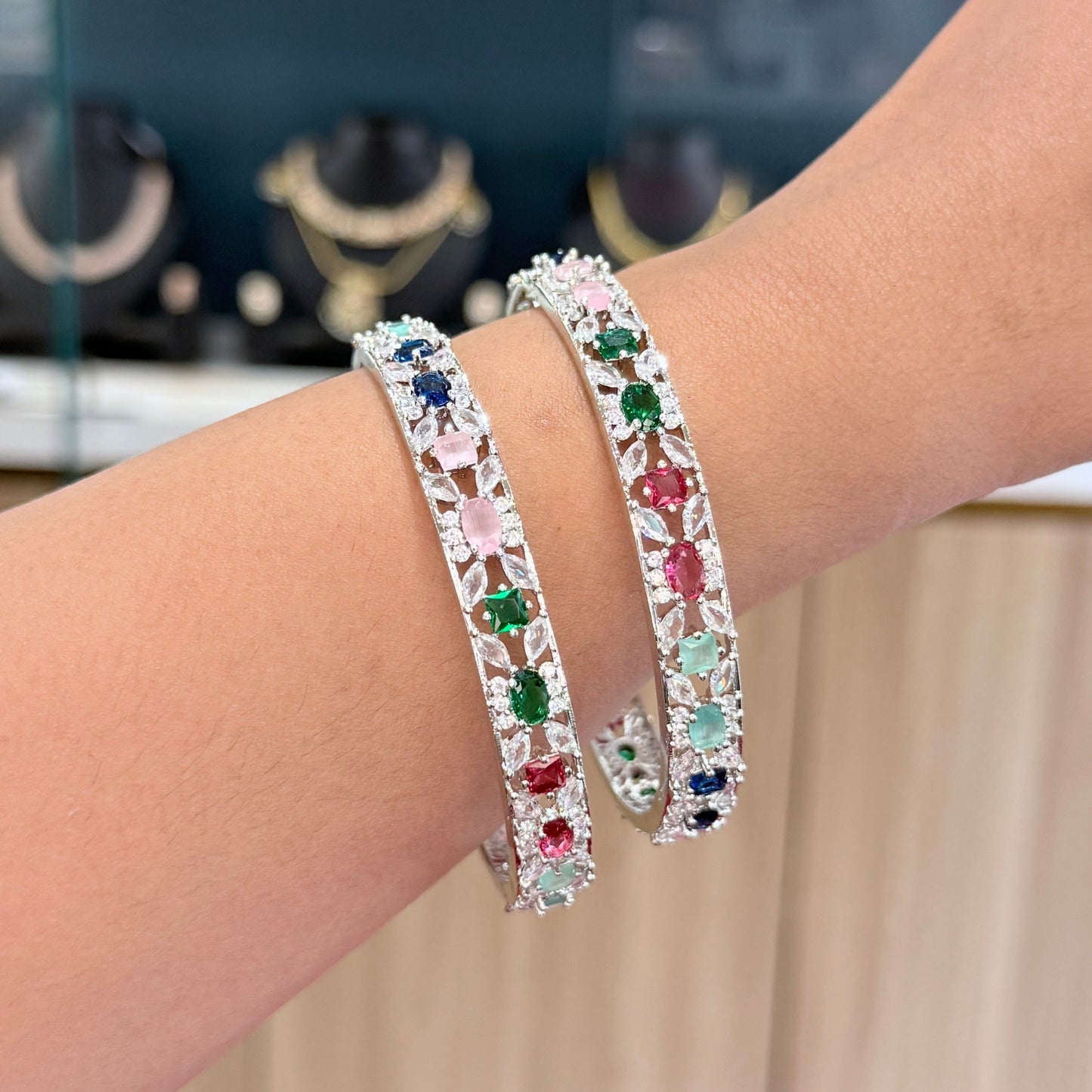 AD Multicolour Bangle