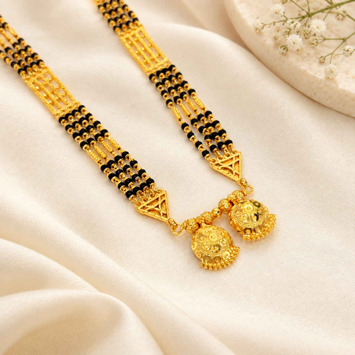 Sneha Mangalsutra with pendant - 35 Inch