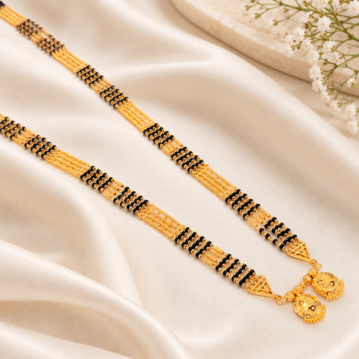 Sneha Mangalsutra with pendant - 35 Inch