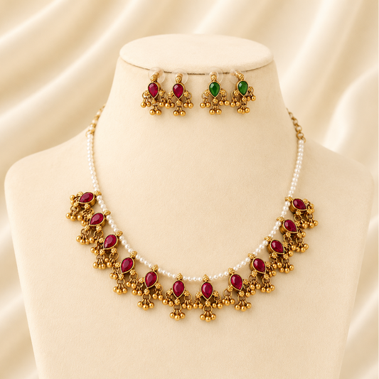 South Indian Necklace NS225