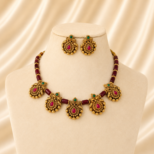 South Indian Necklace NS218