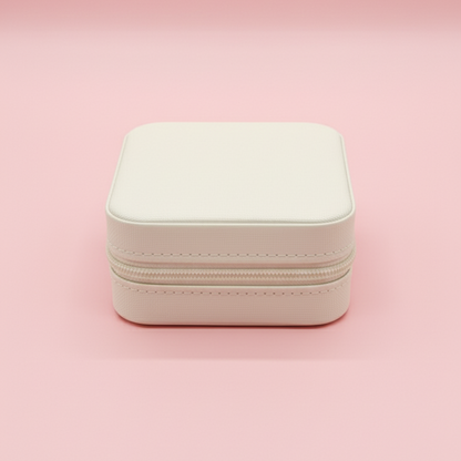 Mini Jewellery Organiser - Pearl White