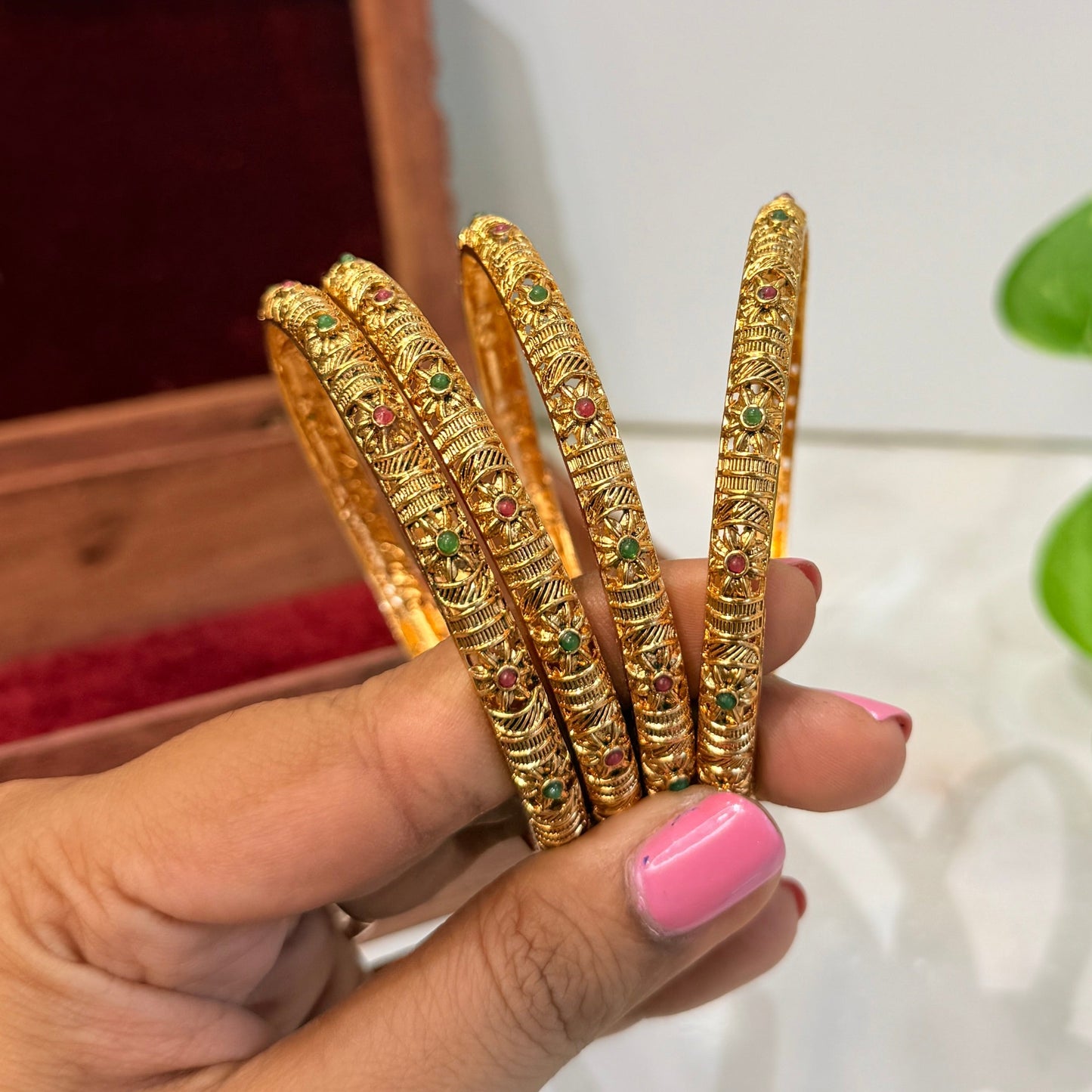 Riva Multicolour Bangle Set