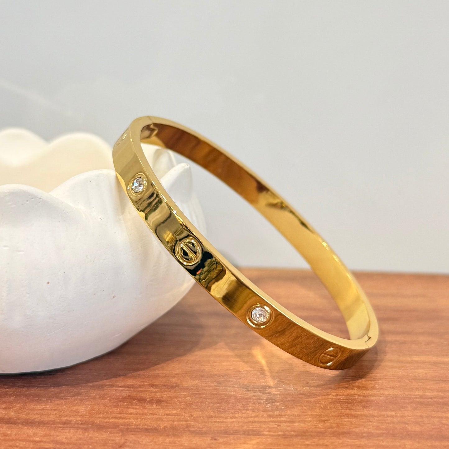 Gold Bracelet - With Diamond
