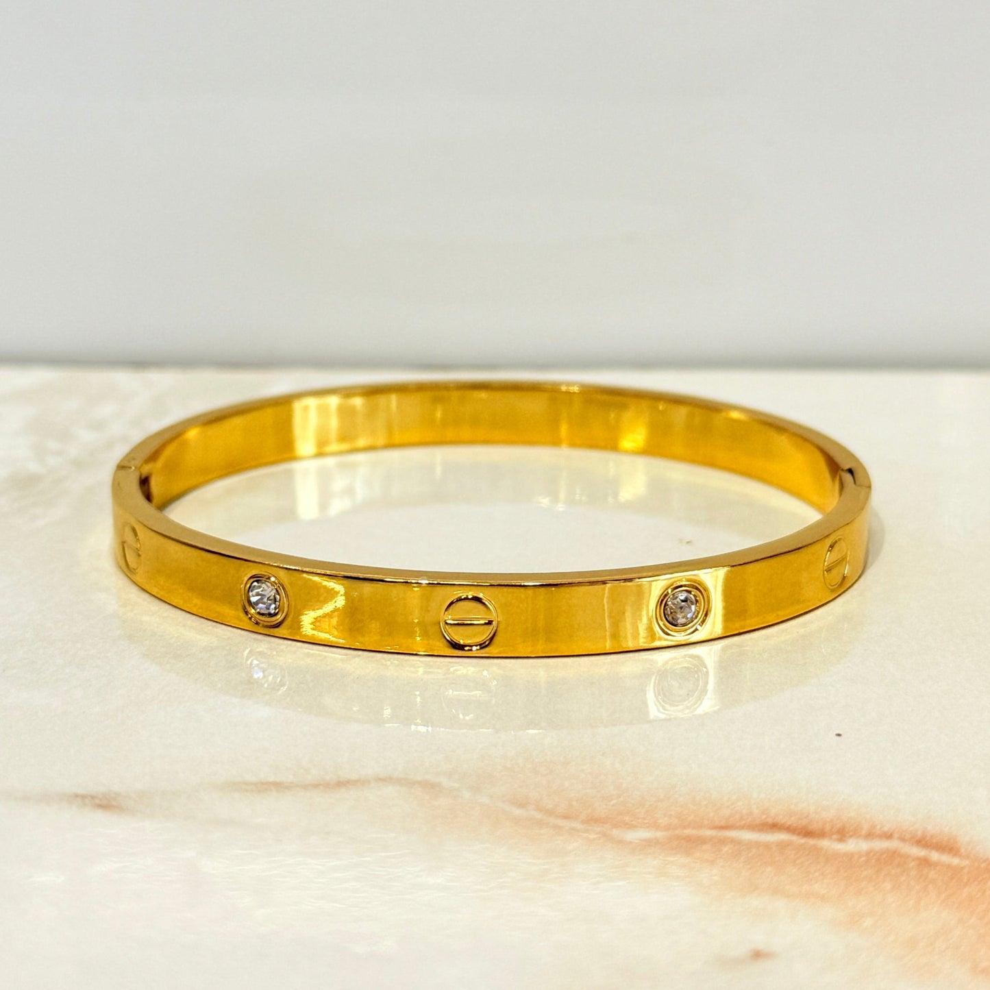 Gold Bracelet - With Diamond