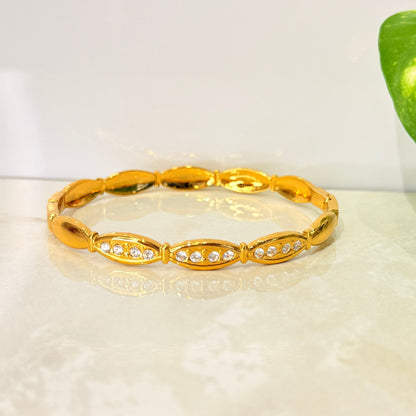 Charvi Anti Tarnish Kada With Diamonds