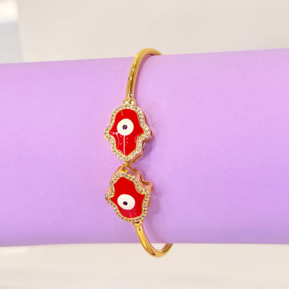 Red Evil Eye Anti Tarnish Bracelet