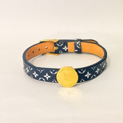LV Black Belt Bracelet