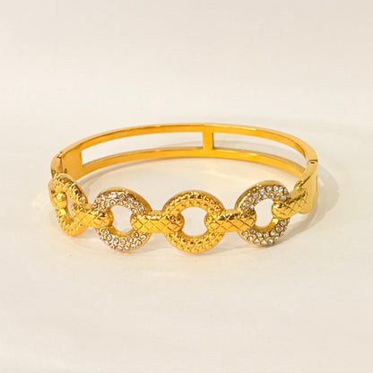 Diamond loop Anti Tarnish Bracelet