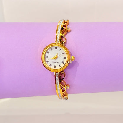 Celestia Bracelet Watch With Diamond - Anti Tarnish