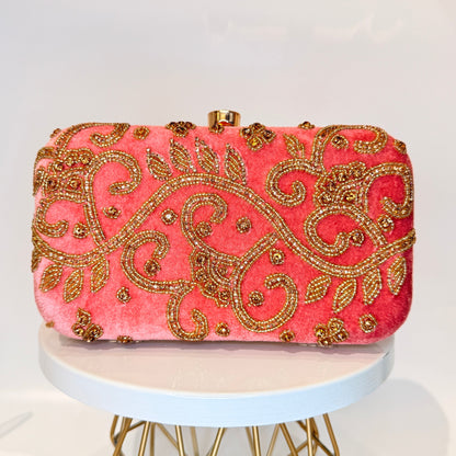 Alia Clutch - pink