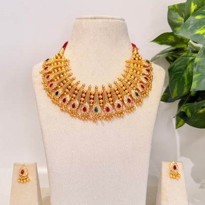 Peshwika Thushi Necklace